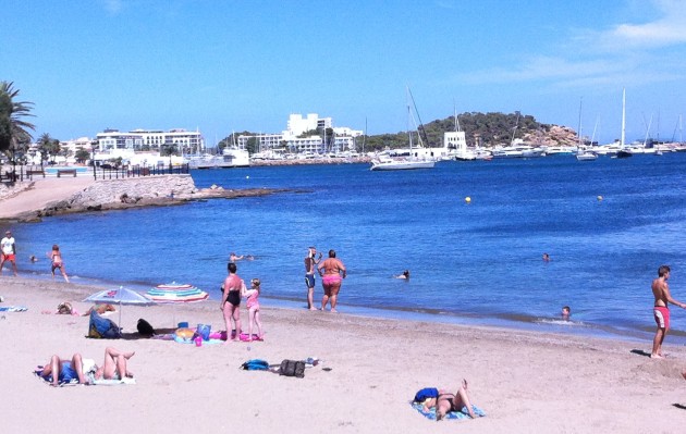 People on the beach