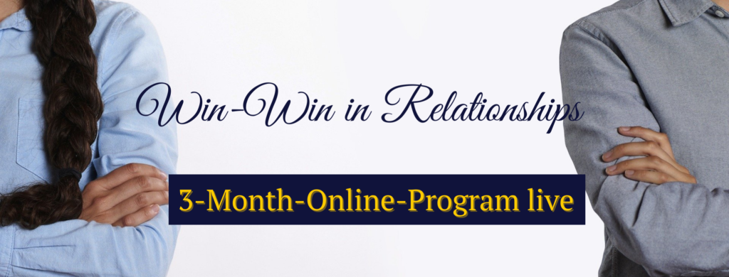 Win-Win in Relationships - online Program